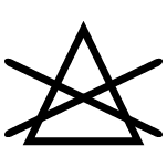 Symbol Bleichen unerwünscht