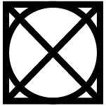 Symbol Trommeltrockner unerwünscht