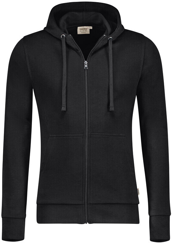 HAKRO Kapuzen-Sweatjacke Herren 605