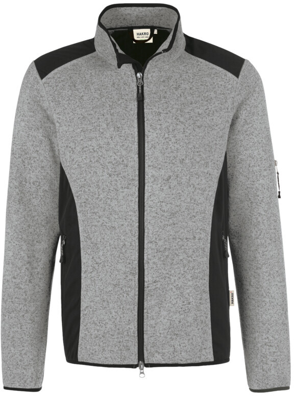 HAKRO Strickfleece-Jacke Herren 836