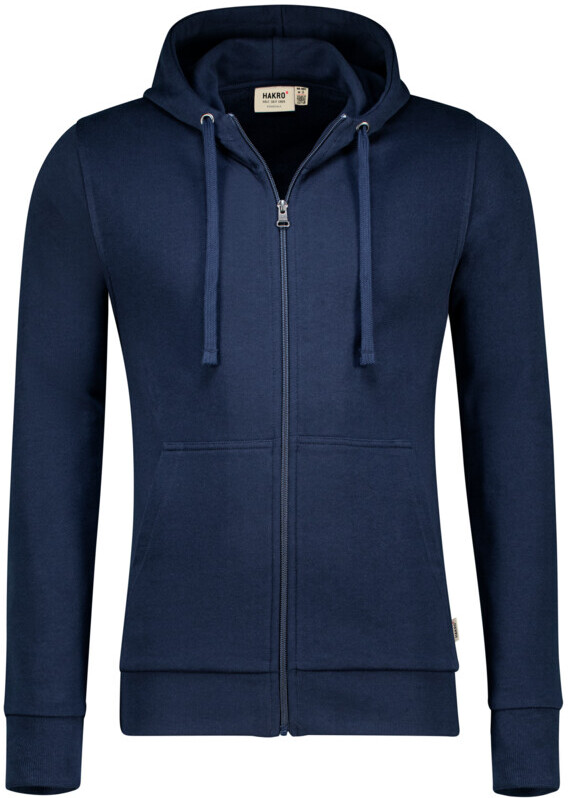 HAKRO Kapuzen-Sweatjacke Herren 605